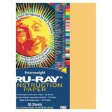 Tru-Ray Sulphite Construction Paper 9 x 12 Inches Gold 50 Sheets