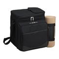 Picnic at Ascot London Picnic Cooler, Stainless Steel in Black | 13 H x 14 W x 10 D in | Wayfair 526X-L