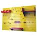 Wall Control Pegboard Standard Tool Storage 32" H x 48" W Kit Metal in Red/Yellow | 32 H x 48 W x 9 D in | Wayfair 30-WRK-400 YR