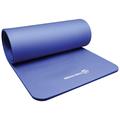 Fitness Mad Trainingsmatte Yogamatte Gymnastikmatte mit Tragegurt - Übungsmatte in Blau - 1,82 m x 58 cm - NBR Schaumstoff ohne Metallelemente - Antibakterielle Oberfläche - Ideal für's Training Zuhause, im Fitnessstudio & in der Sporthalle