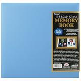 BABY-BLUE 12x12 Leatherette Scrapbook album by Pioneer - 12x12