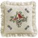 Janlynn Candlewicking Embroidery Kit 14 x14 -birds & Berries-stitched In Thread