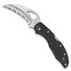 Spyderco Byrd Hawkbill Black FRN SpyderEdge Knife,6.7"