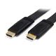 StarTech.com Flaches High-Speed-HDMI-Kabel mit Ethernet 5m - Ultra HD 4k x 2k HDMI Kabel mit vergoldeten Kontakten - HDMI Videokabel