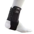 ShockDoctor Erwachsene Knöchelschützer Stützen Knöchelstütze mit Flexiblen Stabilisatoren Knöchelbandage, Black, M