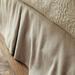 Tailored Bedskirt - Natural Linen, Full - Ballard Designs Natural Linen Full - Ballard Designs