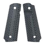 Vz Grips 1911 Operator Ii G10 Grips - Vz Operator Ii Grips, Black/ Gray