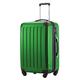 HAUPTSTADTKOFFER - Alex - Luggage Suitcase Hardside Spinner Trolley 4 Wheel Expandable, 65cm, TSA, green