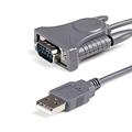 StarTech.com USB 2.0 auf Seriell RS232 / DB9 / DB25 Adapterkabel - St/St - USB zu Seriell Adapter/ Konverter Kabel