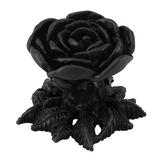 Vicenza Designs Carlotta Flower Novelty Knob Metal in Brown | 1.5 H x 1.5 W in | Wayfair KB1190-OB