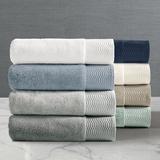 Set of 2 Egyptian Cotton Bath Towels - Ivory, Washcloths - Frontgate