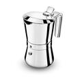 Giannini 3001010 Giannina Restyling Espresso Coffee Maker-1 Cup, Stainless Steel, Multicolor