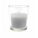 Jeco Inc. Zest Round Glass Unscented Votive Candle Paraffin in Indigo | 2.5 H x 2 W x 2 D in | Wayfair CVZ-045