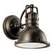 Kichler Hatteras Bay 8" Industrial Bronze Dark Sky Outdoor Wall Light