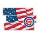 Chicago Cubs 3-Plank Team Flag