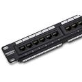 TRENDnet 24-Port Cat6 Unshielded Wall Mount or RackMount Patch Panel, Compatible with Cat 3/4/5/5e/6 Cabling, TC-P24C6