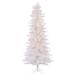 Vickerman 30841 - 6.5' x 38" Crystal White Pine Slim 400 Clear Lights Christmas Tree (A135666)