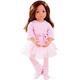 Gotz 1366015 Happy Kidz Sophie At The Ballet Doll - 50 cm Multi-Jointed Standing Doll With Brown Hair And Brown Eyes - Suitable Agegroup 3+