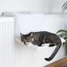 Trixie Radiator Bed Deluxe Plush White 45x31x24cm (LxWxH)