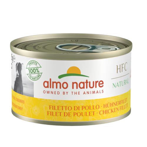 12x95g Hühnerfilet Almo Nature Classic Hundefutter nass