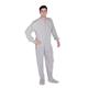 Big Feet Pyjama Co Grey (302) Jersey Knit Adult Footed Pyjamas with Bum Flap (XS)