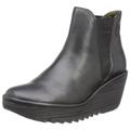 Fly London Yoss Rug, Women's Boots, Black, 4 UK (37 EU)