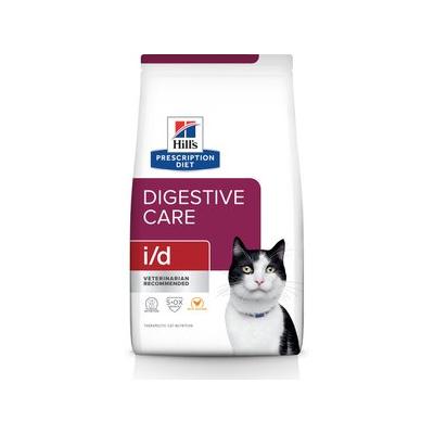 Hill's Prescription Diet i/d Digestive Care with Chicken Dry Cat Food, 8.5-lb bag