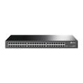 TP-Link TL-SG1048 Port 19 Rack Gigabit Switch, Black