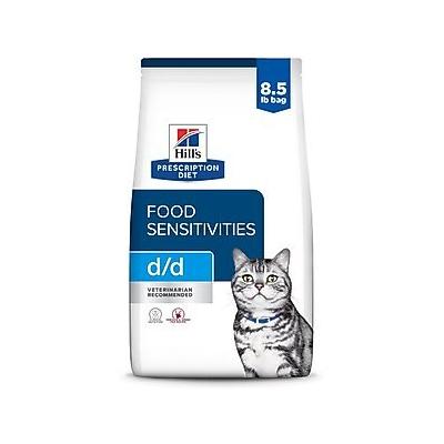 Hill's Prescription Diet w/d Feline Low Fat - Gastrointestinal Dry Cat Food, 8.5-lb