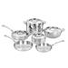 Cuisinart French Classic Stainless 10-Piece Cookware Set Stainless Steel in Gray | Wayfair FCT-10