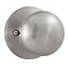 Weslock Salem Single Dummy Door Knob, Wood in Gray | 2.63 H x 2.63 W x 2.63 D in | Wayfair 00205SN--0020