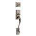 Kwikset Inactive Exterior Hawthorne Dummy Entry Set (Interior Portion Sold Separately) in Gray | 17.4375 H x 2.6 W x 2.9 D in | Wayfair 802HE15ALIP