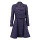 Ladies' Jacket/Coat WOL1311T Purple/Black UK 8