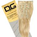 Dream Girl 14 inch Colour 16/613 Clip On Hair Extensions