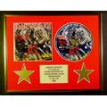 IRON MAIDEN/CD DISPLAY/LIMITED EDITION/COA/THE NUMBER OF THE BEAST