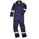 Portwest Bizweld Iona Flame Retardant Hi Visibility Knee Pad Boiler Suit Coverall (XL (Chest 46/48"), Navy)