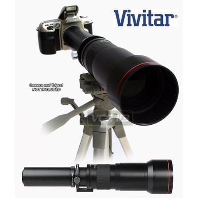 Vivitar 650-1300mm f/8 Telephoto Zoom Lens for T-mount V-650-1300