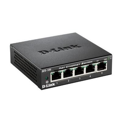 D-Link DES-105 5-Port 10/100 Fast Ethernet Switch DES-105