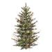 Vickerman 06355 - 3' x 28" Artificial Mixed Country Pine Wall with Pine Cones and Grapevines Christmas Tree (A801892)