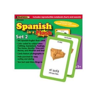 Edupress Spanish in a Flash Set 2
