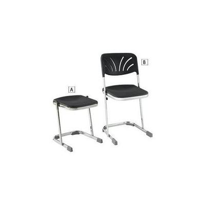 National Public Seating 6000 Series Elephant Z-Stool - 22, With Backrest