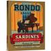Global Gallery 'Rondo Brand Sardines' by Retrolabel Vintage Advertisement on Wrapped Canvas Canvas | 22 H x 16.5 W x 1.5 D in | Wayfair