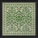The Artwork Factory Tile 9 Framed Graphic Art Paper, Metal in Green | 12.65 H x 12.65 W x 1.13 D in | Wayfair 19344 EB