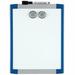 Quartet® Assorted Magnetic Dry Erase Board in Black/Gray | 12 H x 12 W in | Wayfair MHOW8511