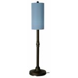 Patio Living Concepts Coronado 58" Floor Lamp, Crystal in Blue/White | 58 H x 12.5 W x 12.5 D in | Wayfair 39271