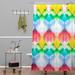Deny Designs Deniz Ercelebi Crystal Rainbow Single Shower Curtain Polyester | 72 H x 69 W in | Wayfair 16205-shocur