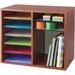 Safco Products Company Literature Organizer Wood in Brown | 16 H x 19.5 W x 12 D in | Wayfair SAF9420CY