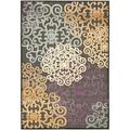 Gray 48 x 0.25 in Area Rug - Safavieh Paradise Charcoal Wilton Rug Viscose | 48 W x 0.25 D in | Wayfair PAR102-330-4