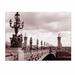 Trademark Fine Art 'Pont Alexandre III Bridge' by Kathy Yates Framed Photographic Print on Wrapped Canvas in White | 30 H x 47 W x 2 D in | Wayfair
