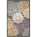 Gray 31 x 0.25 in Area Rug - Safavieh Paradise Charcoal Wilton Rug Viscose | 31 W x 0.25 D in | Wayfair PAR102-330-24